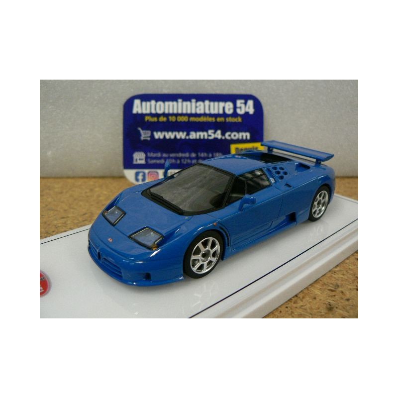 Bugatti EB110 Super Sport Blue TSM430602 TrueScale Miniatures