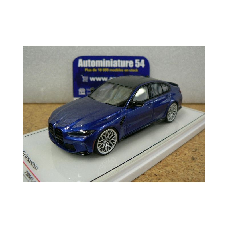 BMW M3 Compétition G80 Portimao Blue TSM430557 TrueScale Miniatures