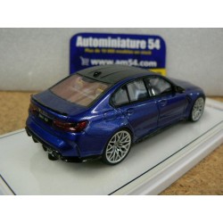 BMW M3 Compétition G80 Portimao Blue TSM430557 TrueScale Miniatures