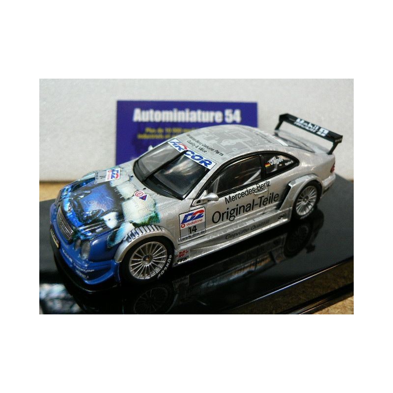 2001 Mercedes CLK DTM Original Teile n°14 Thomas Jager 60137 Auto Art
