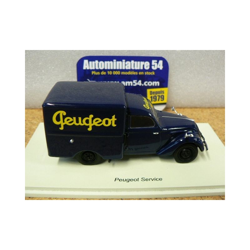 Miniature Spark S7829 - Peugeot 202 U Peugeot Service, échelle 1/43 (Neuf, Résine)