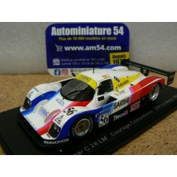 1992 Cougar C28LM n°56 Morin - Saldama - Yvon Le Mans S3542 Spark Model