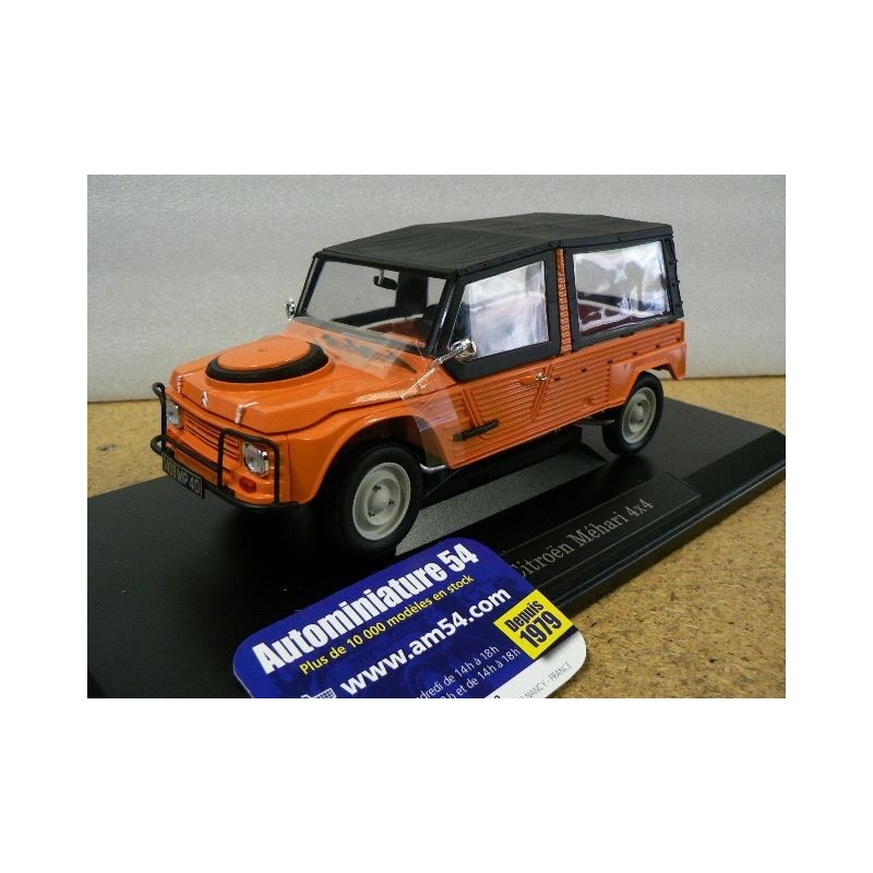 Citroen Méhari 4x4 Orange Kirghiz 1979 181654 Norev