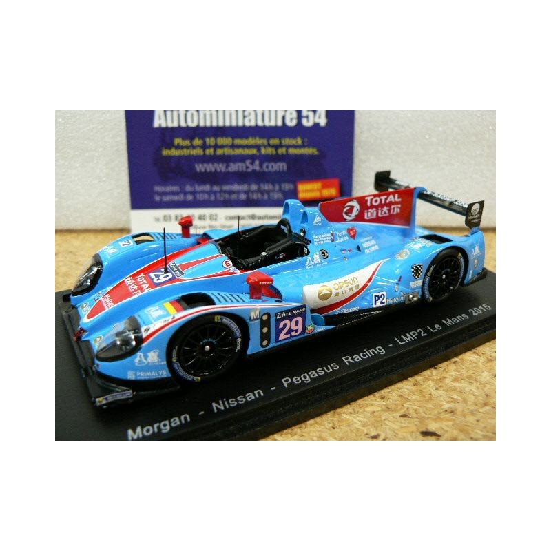 2015 Morgan Nissan Pegasus Racing LMP2 n°29 Le Mans S4646 Spark Model