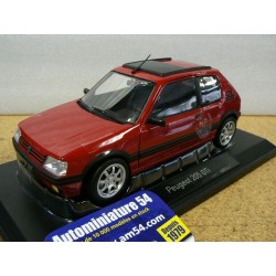 Peugeot 205 GTI 1.9 Jantes PTS 1991 Rouge 184848 Norev