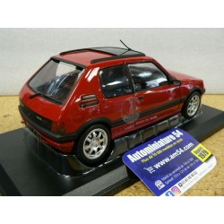 Peugeot 205 GTI 1.9 PTS Rims 1991 Red 184848 Norev