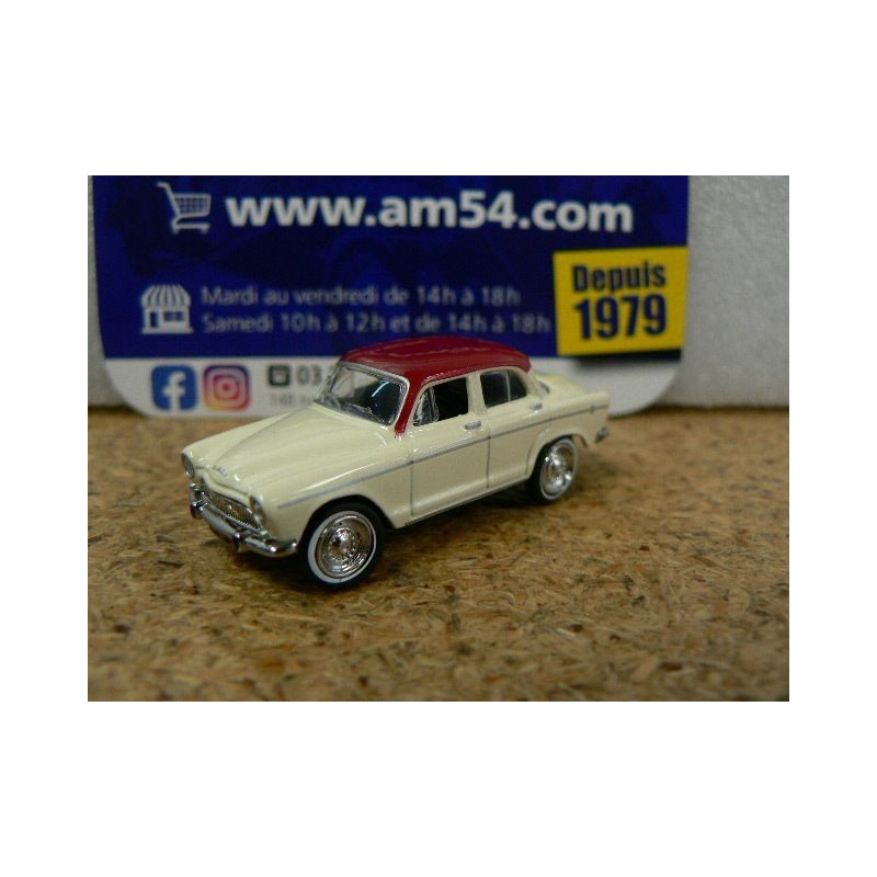 Simca Aronde P60 Montlhéry Ivoire - red 1962 576087 Norev 1/87