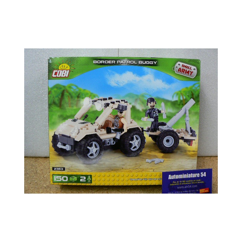 Army Border Patrol Buggy 150pcs 2 figurines COB2363 Cobi Small Army