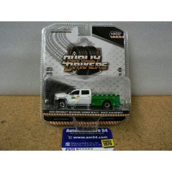 Chevrolet Silverado 3500HD 2018 Waste Management " Dually Drivers "46100-C Greenlight 1.64ième