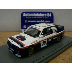 1991 BMW E30 n°21 Bernardini - Dran Padovani Tour de Corse S8489 Spark Model