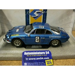 1972 Alpine A110 1600S n°5 Nicolas - Todt Olympia Rally S1804205 Solido