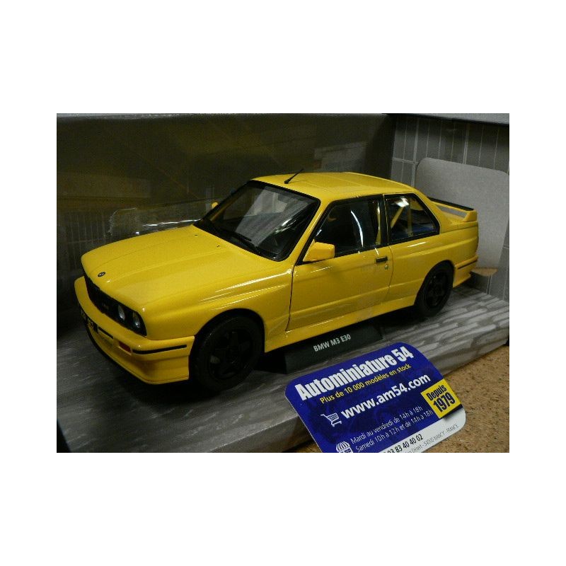 BMW M3 E30 1990 Dakar Yellow Street Fighter S1801513 Solido