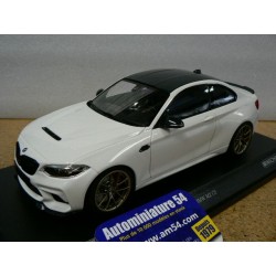 BMW M2 CS BWhite Gold Wheels 2020 155021020 Minichamps