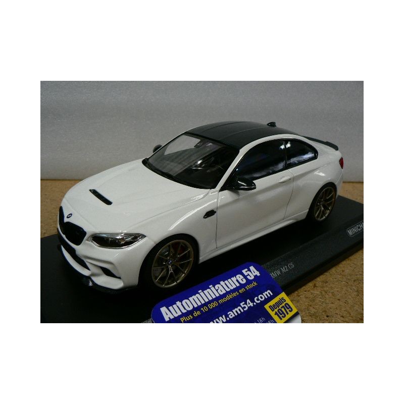 BMW M2 CS White Gold Wheels 2020 155021020 Minichamps