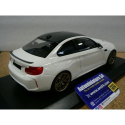 BMW M2 CS BWhite Gold Wheels 2020 155021020 Minichamps