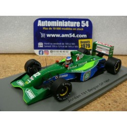 1991 Jordan 191 n°32 Michael Schumacher SPA Belgian GP S8079 Spark Model