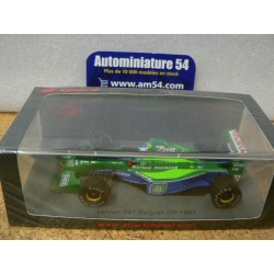 1991 Jordan 191 n°32 Michael Schumacher SPA Belgian GP S8079 Spark Model