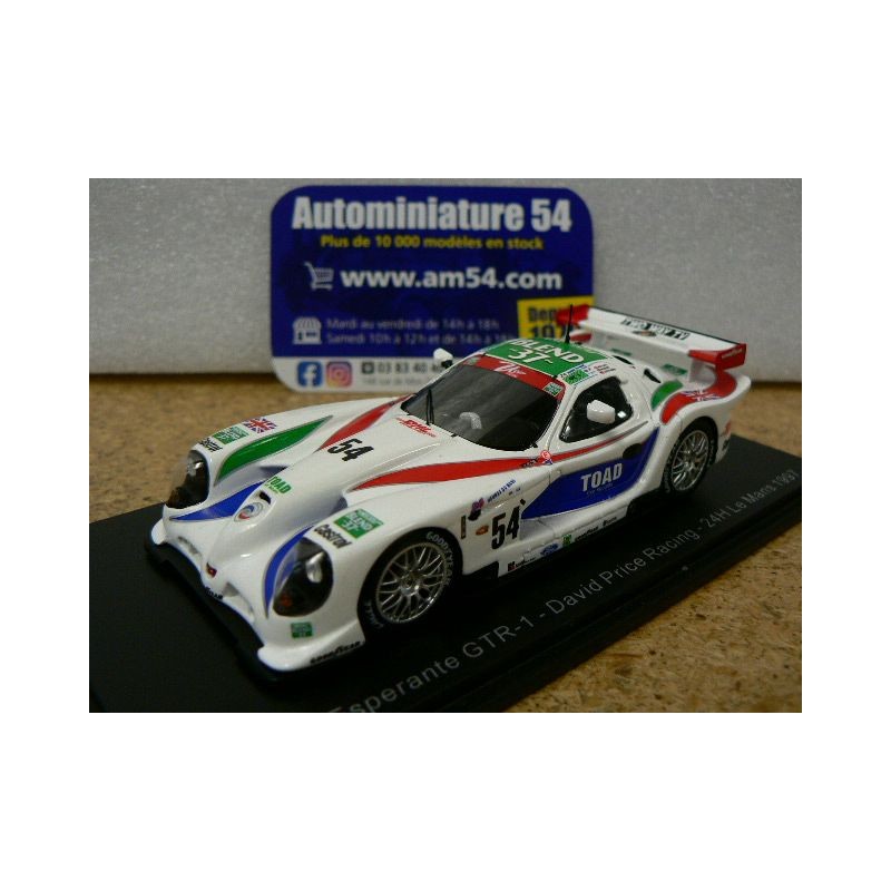 1997 Panoz Esperante GTR-1 n°54 Leitzinger - Weaver - Wallace Le Mans S4869 Spark Model