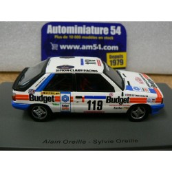 1986 Renault 11 Turbo n°119 Oreille - Oreille Tour de Corse S5571 Spark Model