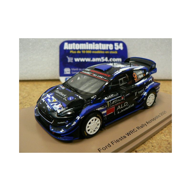 2021 Ford Fiesta WRC n°9 Serderidis - Miclotte Acropolis Rally S6597 Spark Model
