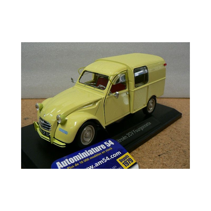 Citroen 2CV Fourgonnette AK350 1966 Pastis Yellow 181488 Norev