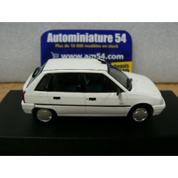 Citroen AX Spot 5 portes White 1995 155162 Norev