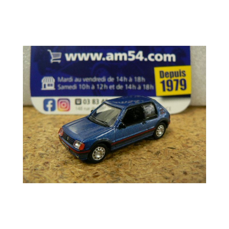 Peugeot 205 GTI 1.9 Miami Blue 1990 471729 Norev 1/87