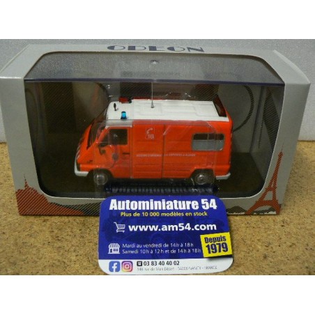 Camion De Pompiers Renault Master VSAB – Modèle Réduit 1:43 Par Hachette, Neuf