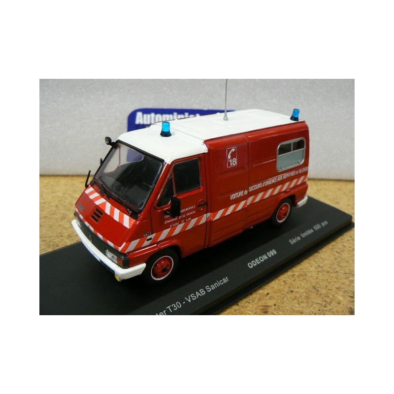 Renault Master T30 VSAB Sanicar Pompier SDIS28 ODEON099