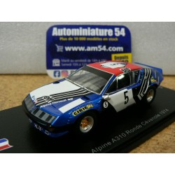 1974 Alpine A310 n°5 Ronde Cénevole Jean-Pierre Nicolas SF196 Spark Model