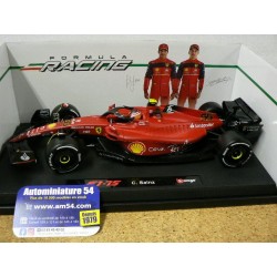 2022 Ferrari F1-75 n°55 Carlos Sainz 18-16811CS Bburago Racing