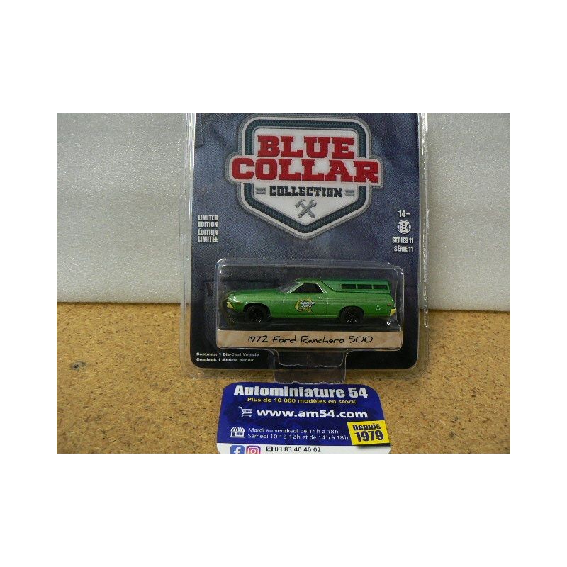 Ford Ranchero 500 Quaker State 1972 "Blue Collar Collection" 35240-B Greenlight 1.64ième