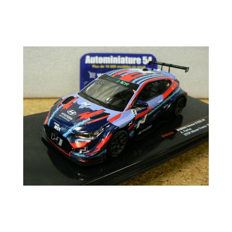 Hyundai Veloster N ETCR n°8 A Farfus 1st Winner Pau France GTM161 Ixo Models