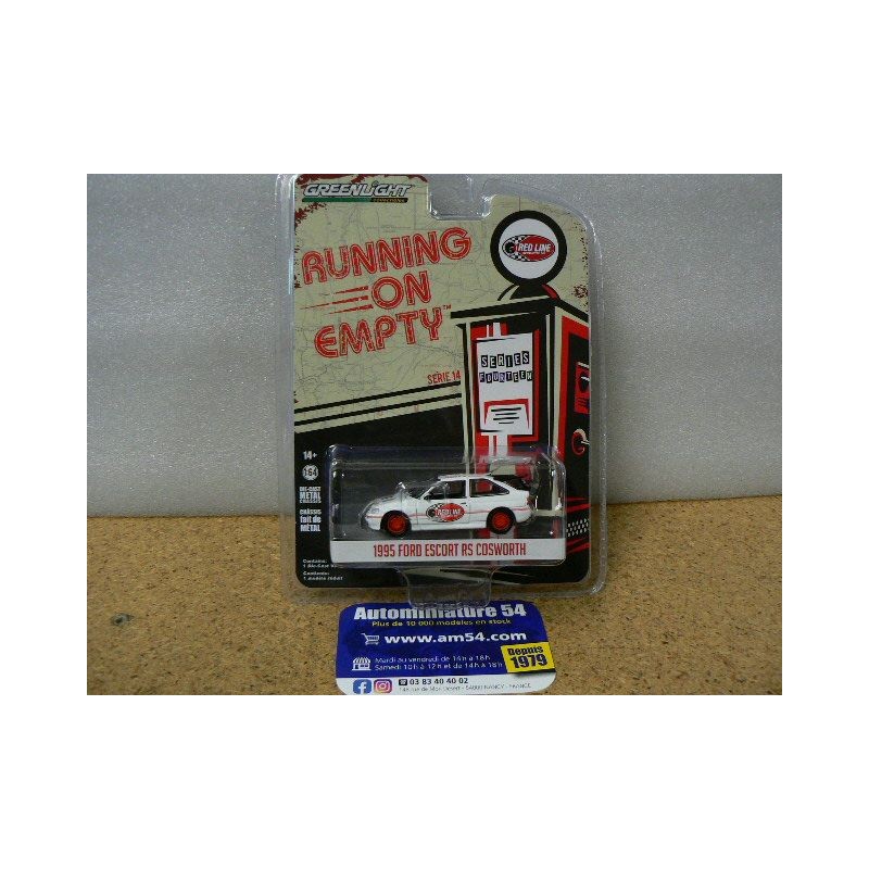 Ford Escort RS Cosworth RedLine 1995 "Running on Empty " Serie14 " 41140-E Greenlight 1.64ième