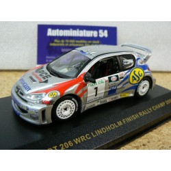 2000 Peugeot 206 WRC Lindholm n°1 Finland RAM038 Ixo Models