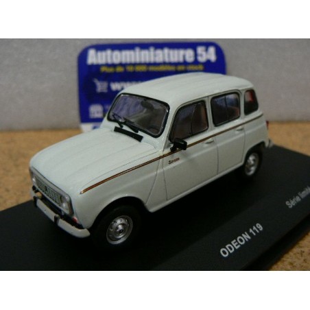 Renault 4 Savane Blanc White ref 119 ODEON