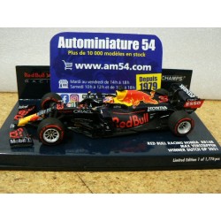 2021 Red Bull Honda RB16B n°33 Verstappen 1st winner Dutch GP World Champion 410211433 Minichamps