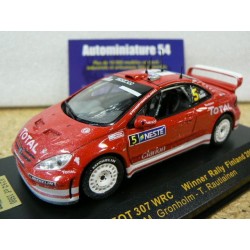 2004 Peugeot 307 WRC Gronholm n°5 1st Finland RAM186 Ixo Models
