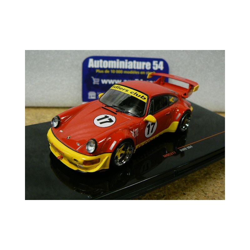 Porsche 911 - 964 RWB n°17 Red MOC317 Ixo Models