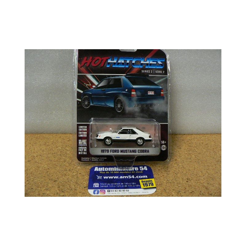 Ford Mustang Cobra 1979 'Hot Hatches" 63020-C Greenlight 1.64ième