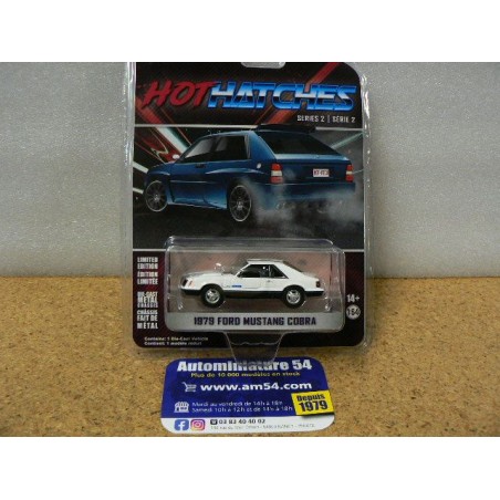 Ford Mustang Cobra 1979 'Hot Hatches" 63020-C Greenlight 1.64ième