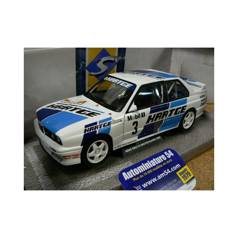 1990 BMW E30 M3 GrA n°3 Carlsson - Carlsson Deutschland Rallye S1801514 Solido