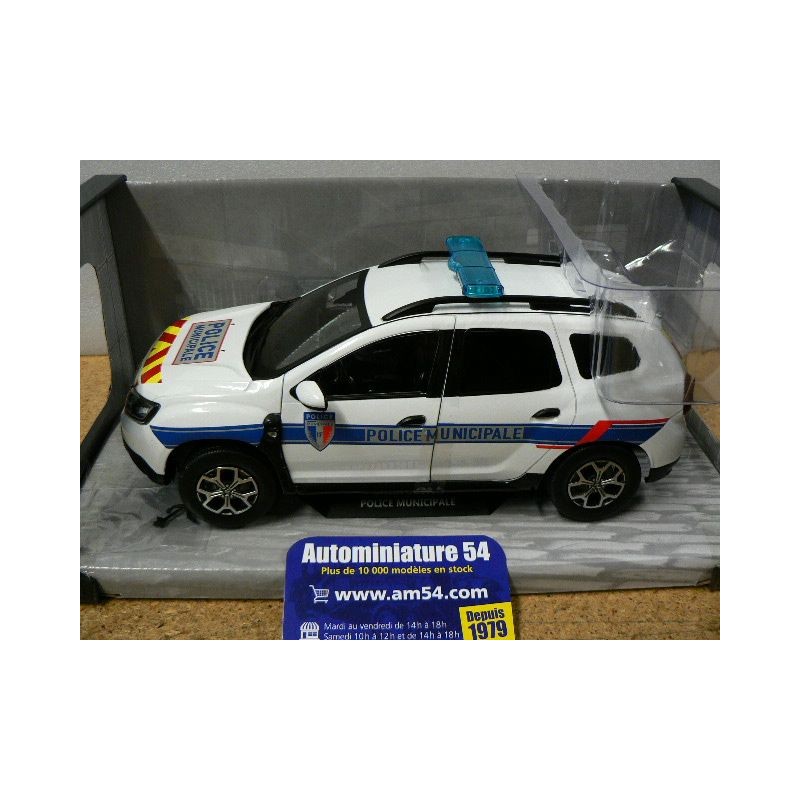 Dacia Duster II Police Municipale 2021 - Miniature Solido 1/18 Neuve