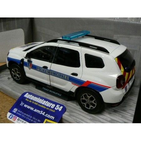 Dacia Duster II Police Municipale 2021 - Miniature Solido 1/18 Neuve