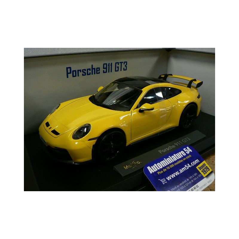 Porsche 911 - 992 GT3 Yellow 2020 31458YE Maisto
