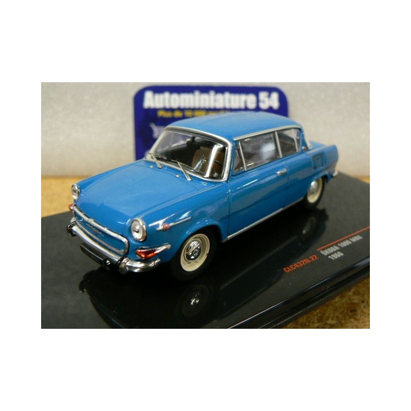 Skoda 1000 MBX Blue 1966 CLC432 Ixo Models