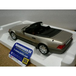 Mercedes-Benz SL 500 Smoke Silver metallic 1989 183719 Norev