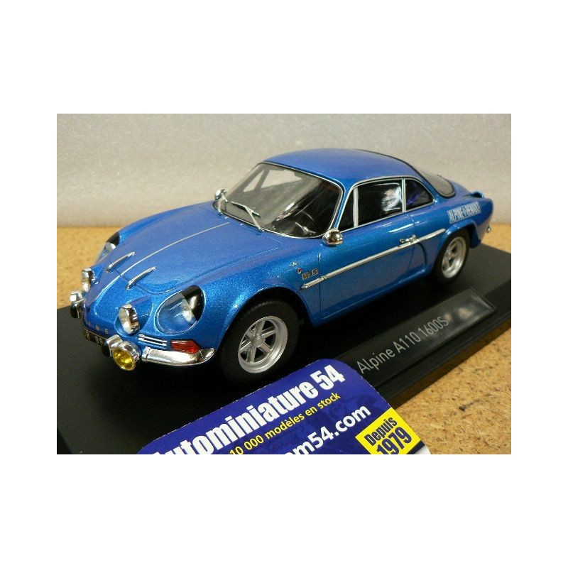Renault Alpine A110 1600S 1971 Blue + Logo 185307 Norev