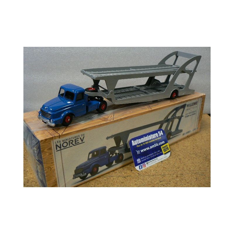 Willème Tracteur + Porte Voiture CL8711 Norev Classic