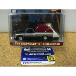 Chevrolet C10 Silverado 1982 Camper "The Great Outdoors" green38030-D Greenlight 1.64ième